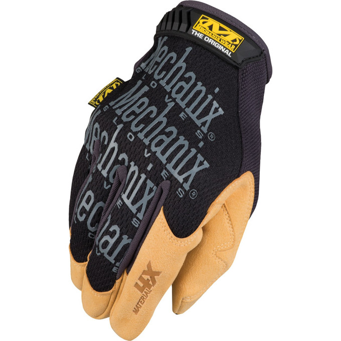 Перчатки MECHANIX WORK ORIGINAL 4X BLACK, р.S MG4X-75-008